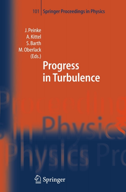 Cover image for book Progress in Turbulence