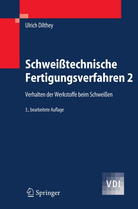 Cover image for book Schweißtechnische Fertigungsverfahren 2
