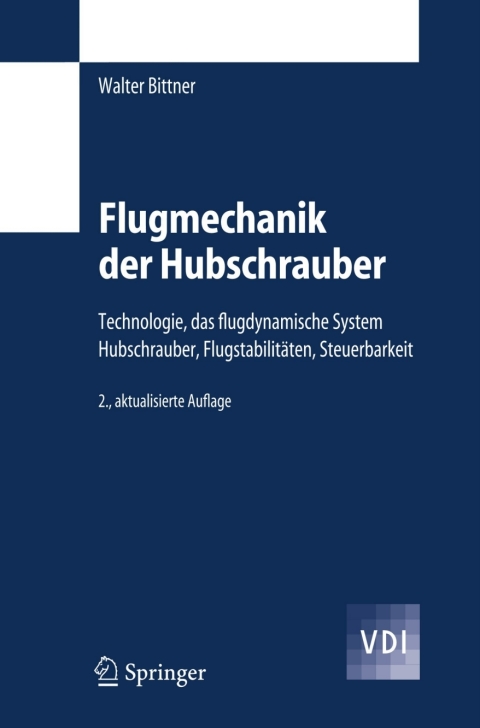 Cover image for book Flugmechanik der Hubschrauber