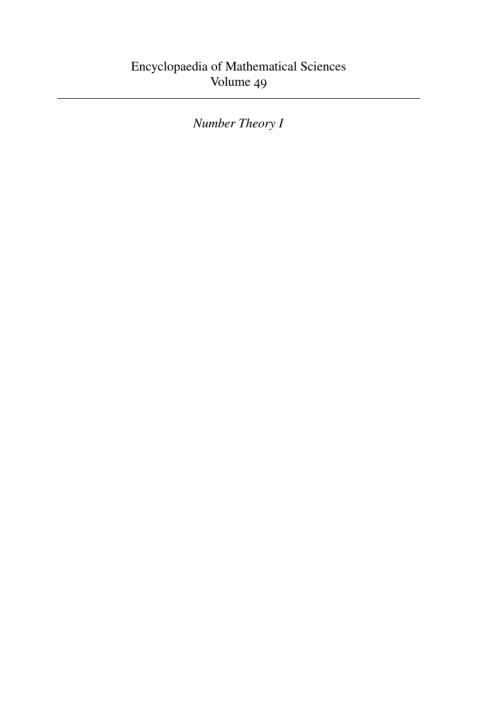 Cover image for book Introduction to Modern Number Theory