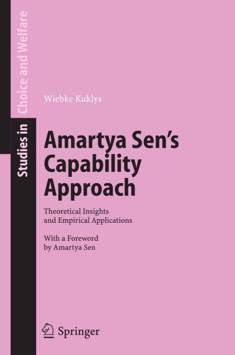 Cover image for book Amartya Sen's Capability Approach