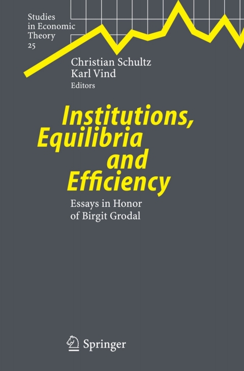 Cover image for book Institutions, Equilibria and Efficiency