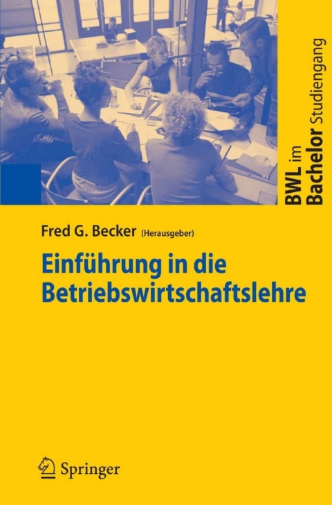 Cover image for book Einführung in die Betriebswirtschaftslehre