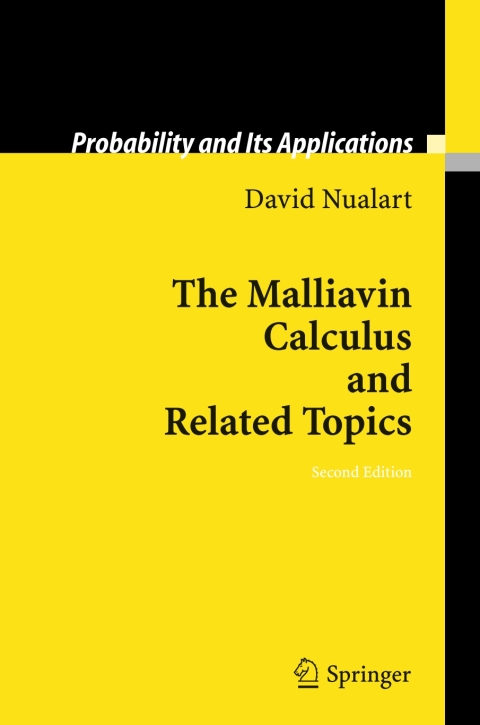 Cover image for book The Malliavin Calculus and Related Topics