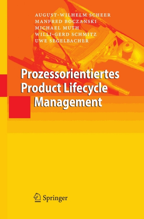 Cover image for book Prozessorientiertes Product Lifecycle Management