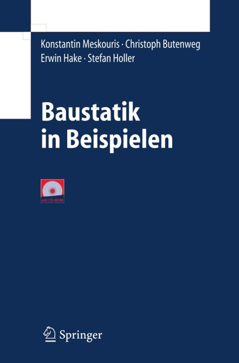 Cover image for book Baustatik in Beispielen