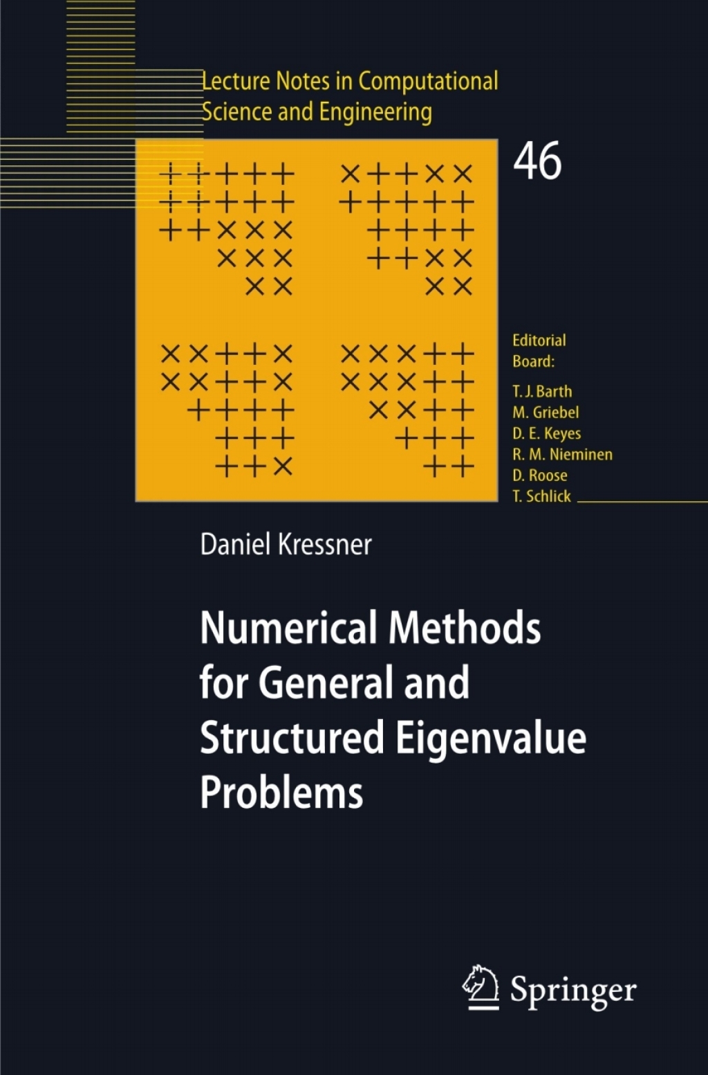 Numerical Methods for General and Structured Eigenvalue Problems (eBook)