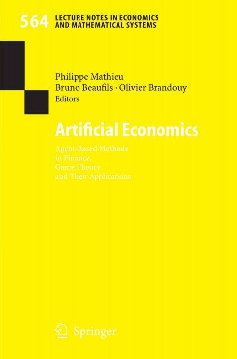 Cover image for book Artificial Economics
