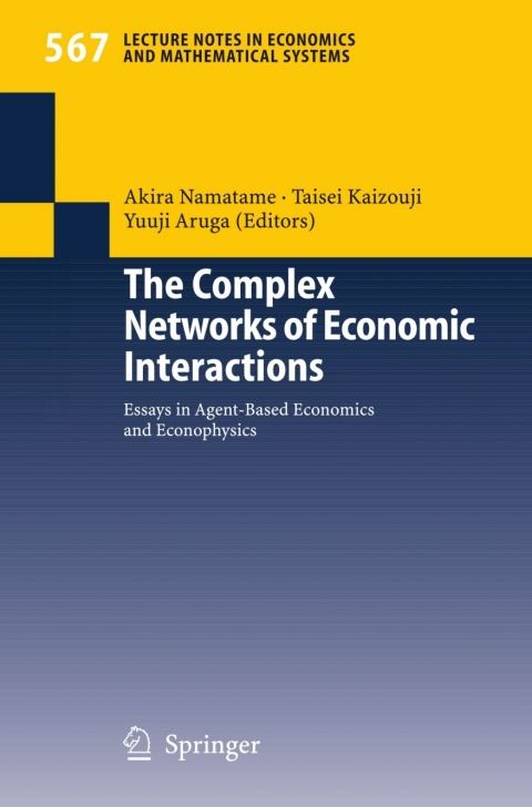 Cover image for book The Complex Networks of Economic Interactions