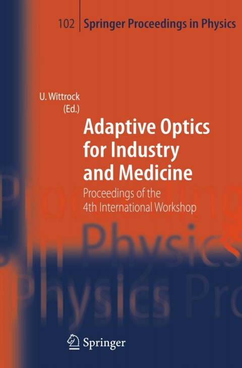 Cover image for book Adaptive Optics for Industry and Medicine