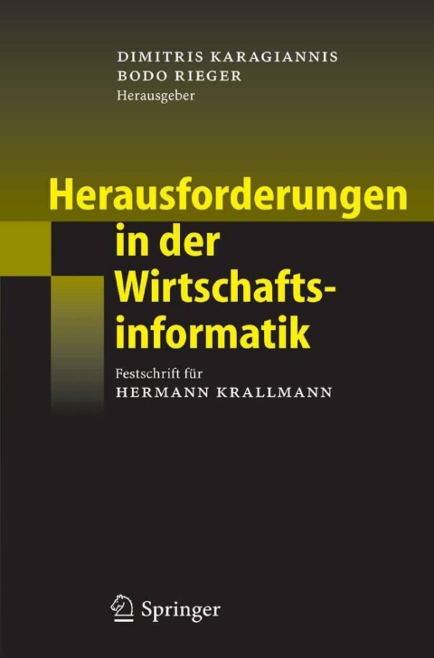 Cover image for book Herausforderungen in der Wirtschaftsinformatik