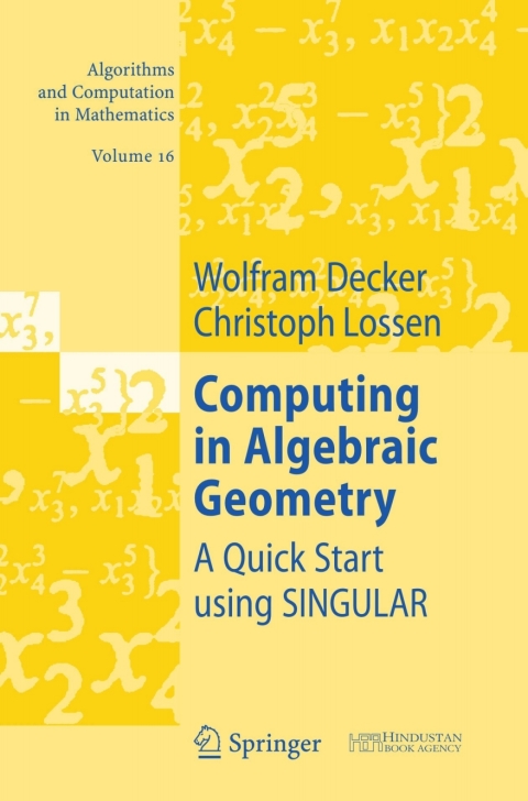 Cover image for book Computing in Algebraic Geometry