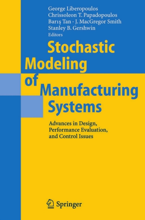 Cover image for book Stochastic Modeling of Manufacturing Systems