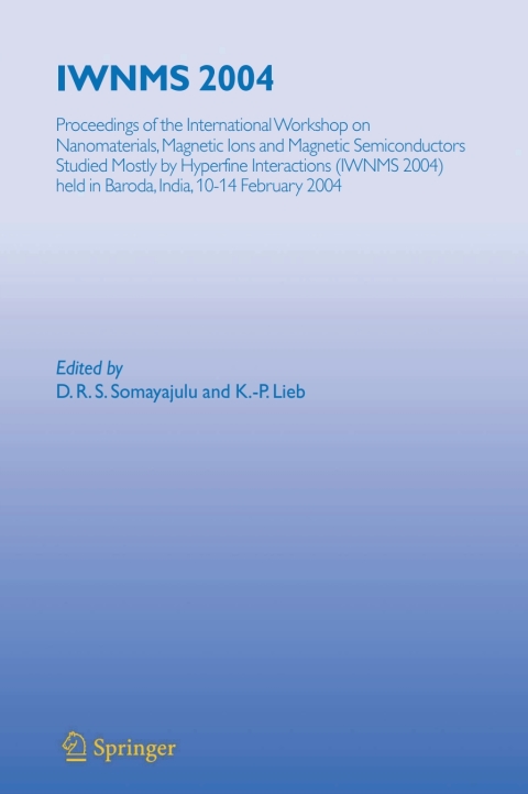 Cover image for book IWNMS 2004