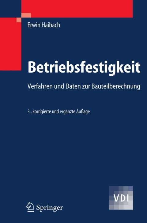 Cover image for book Betriebsfestigkeit