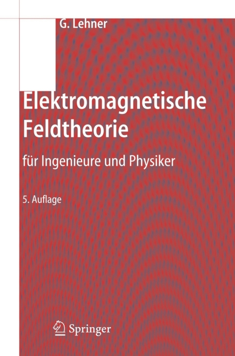 Cover image for book Elektromagnetische Feldtheorie