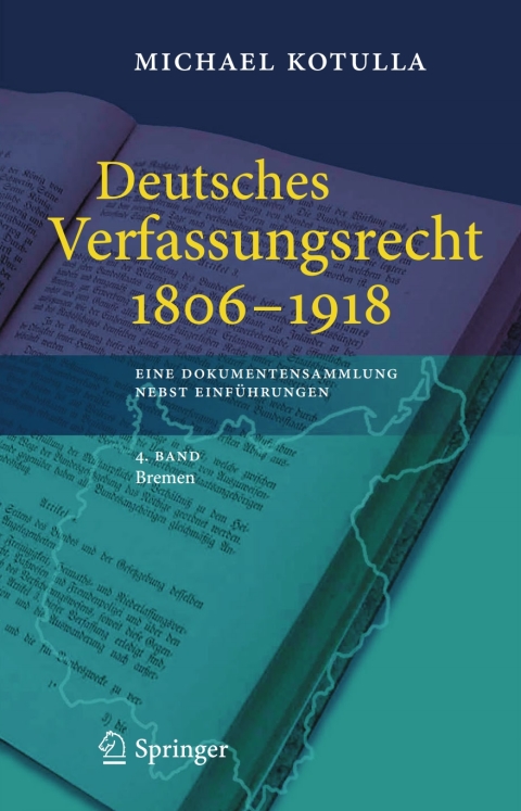 Cover image for book Deutsches Verfassungsrecht 1806 - 1918