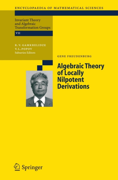 Cover image for book Algebraic Theory of Locally Nilpotent Derivations