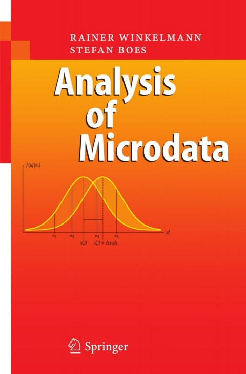 Cover image for book Analysis of Microdata
