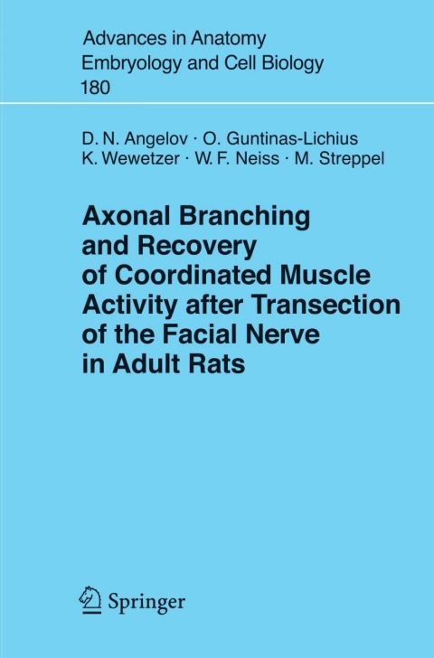 Cover image for book Axonal Branching and Recovery of Coordinated Muscle Activity after Transsection of the Facial Nerve in Adult Rats