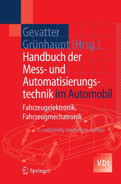 Cover image for book Handbuch der Mess- und Automatisierungstechnik im Automobil