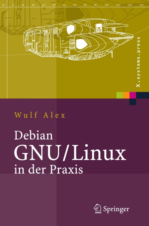 Cover image for book Debian GNU/Linux in der Praxis