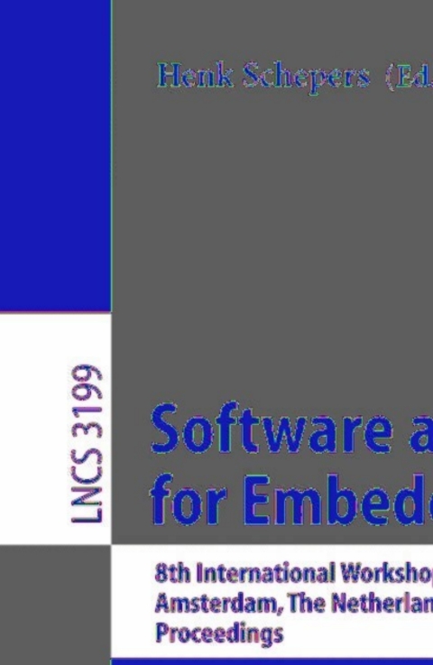 Cover image for book Software and Compilers for Embedded Systems
