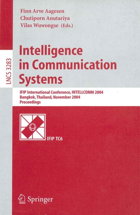 Cover image for book Intelligence in Communication Systems