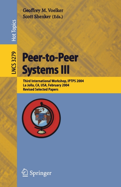 Cover image for book Peer-to-Peer Systems III