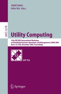Cover image: Utility Computing 1st edition 9783540236313