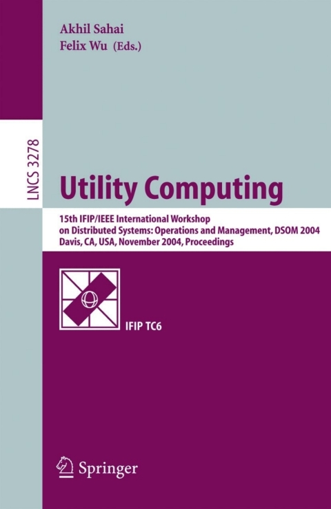 Cover image for book Utility Computing
