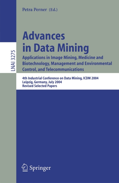 Cover image for book Advances in Data Mining