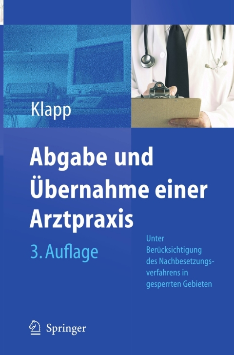 Cover image for book Abgabe und Übernahme einer Arztpraxis