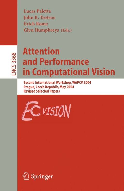 Cover image for book Attention and Performance in Computational Vision