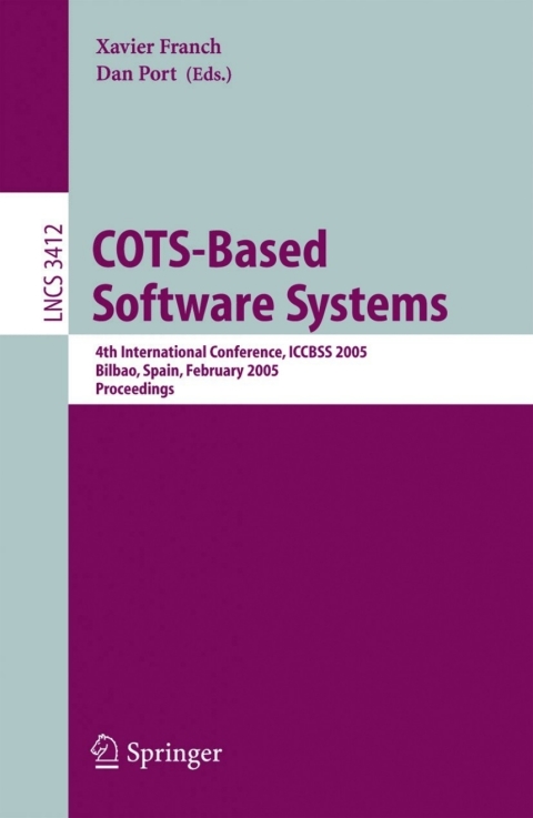 COTS-Based Software Systems 