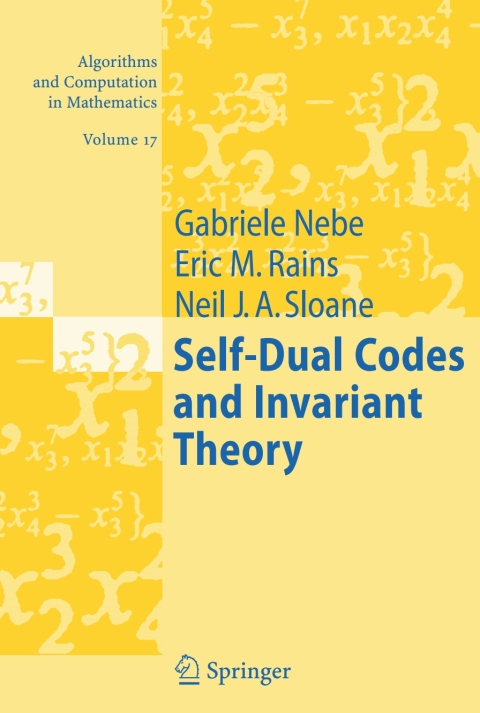 Cover image for book Self-Dual Codes and Invariant Theory