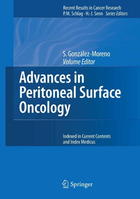 Cover image for book Advances in Peritoneal Surface Oncology