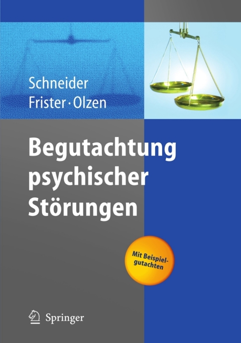 Begutachtung psychischer StÃ¶rungen 