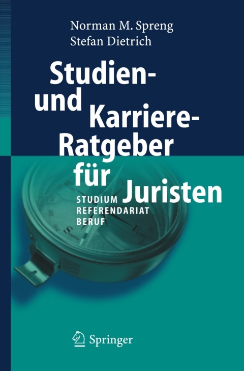 Cover image for book Studien- und Karriere-Ratgeber für Juristen