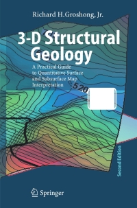 Cover image: 3-D Structural Geology 2nd edition 9783540310549
