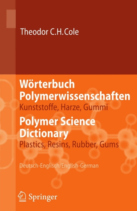 Cover image for book Wörterbuch Polymerwissenschaften/Polymer Science Dictionary