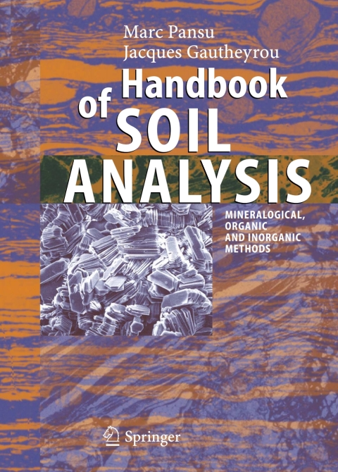 Cover image for book Handbook of Soil Analysis