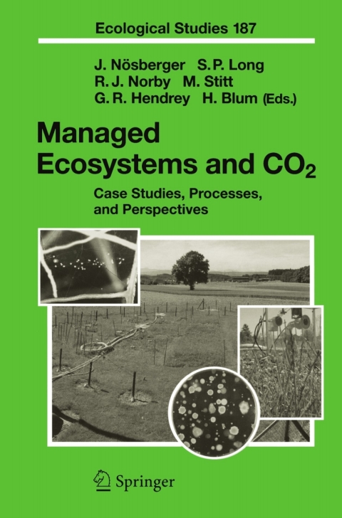 Cover image for book Managed Ecosystems and CO2