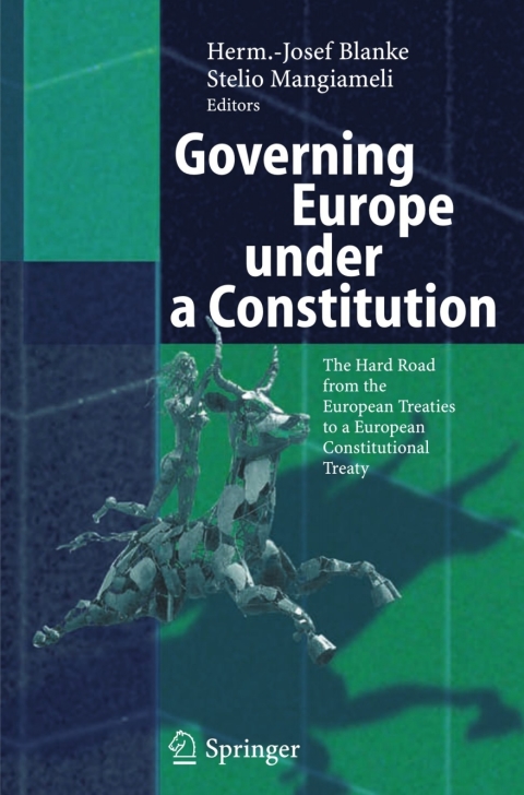 Cover image for book Governing Europe under a Constitution