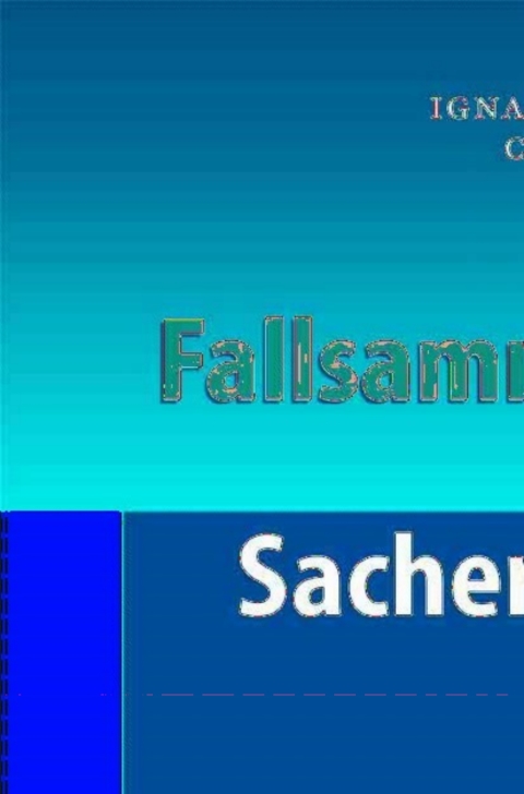 Cover image for book Fallsammlung zum Sachenrecht