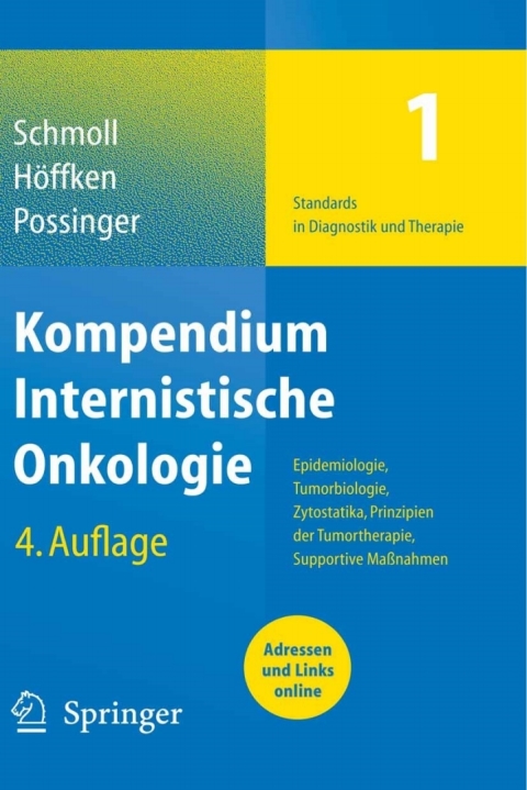 Cover image for book Kompendium Internistische Onkologie Standards in Diagnostik und Therapie