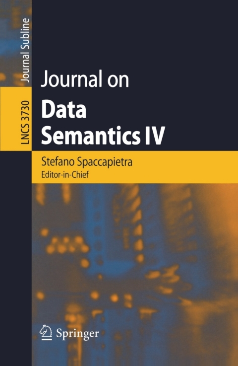 Cover image for book Journal on Data Semantics IV