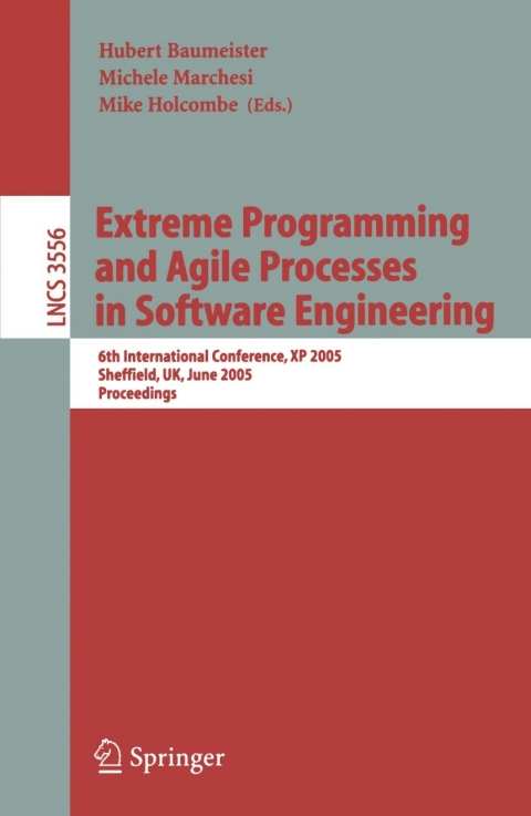 Cover image for book Extreme Programming and Agile Processes in Software Engineering