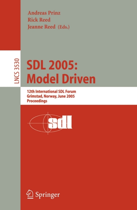 Cover image for book SDL 2005: Model Driven