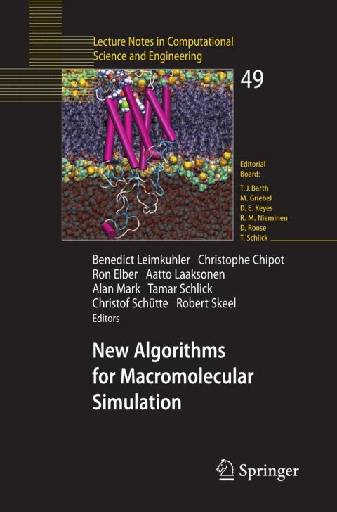 Cover image for book New Algorithms for Macromolecular Simulation